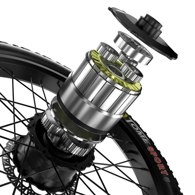 Shengmilo MX06 Step Through E-bike 48V 17.5AH SAMSUNG batterie 90KM
