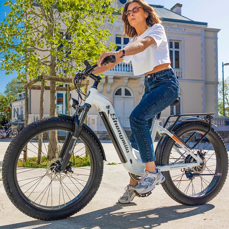 Shengmilo MX06 Step Through E-bike 48V 17.5AH SAMSUNG batterie 90KM