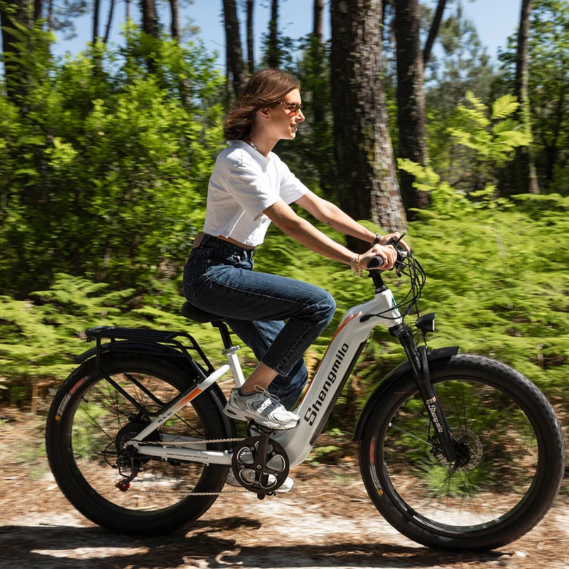 Shengmilo MX06 Step Through E-bike 48V 17.5AH SAMSUNG batterie 90KM