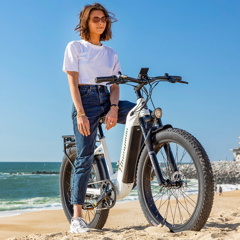 Shengmilo MX06 Step Through E-bike 48V 17.5AH SAMSUNG batterie 90KM