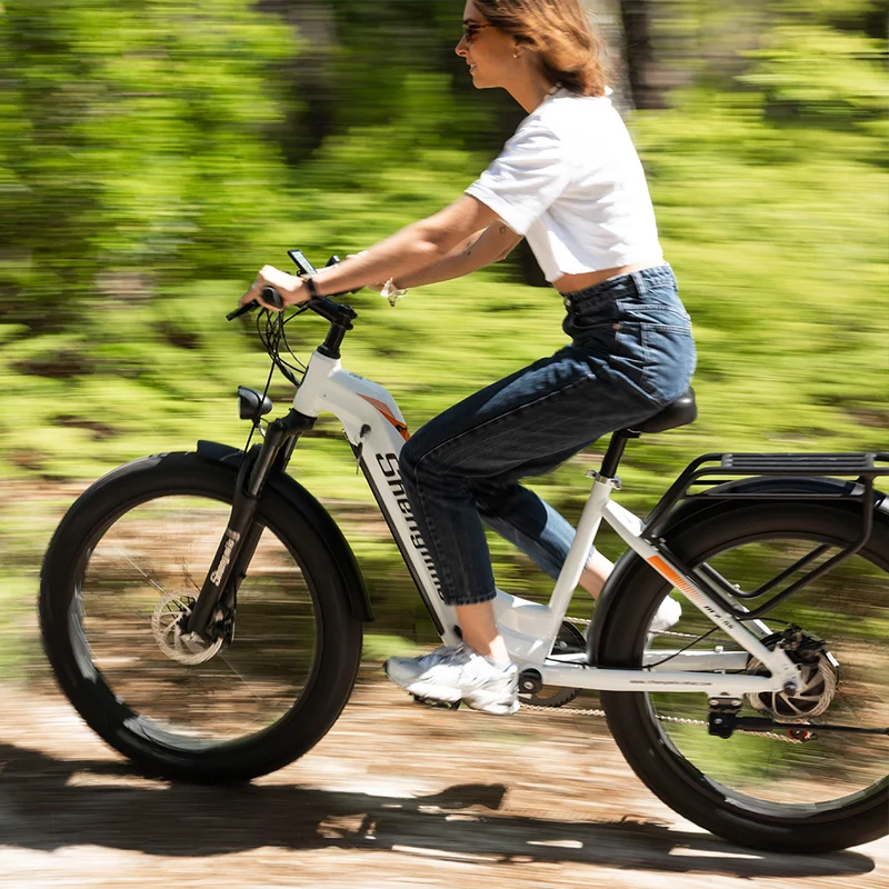 Shengmilo MX06 Step Through E-bike 48V 17.5AH SAMSUNG batterie 90KM