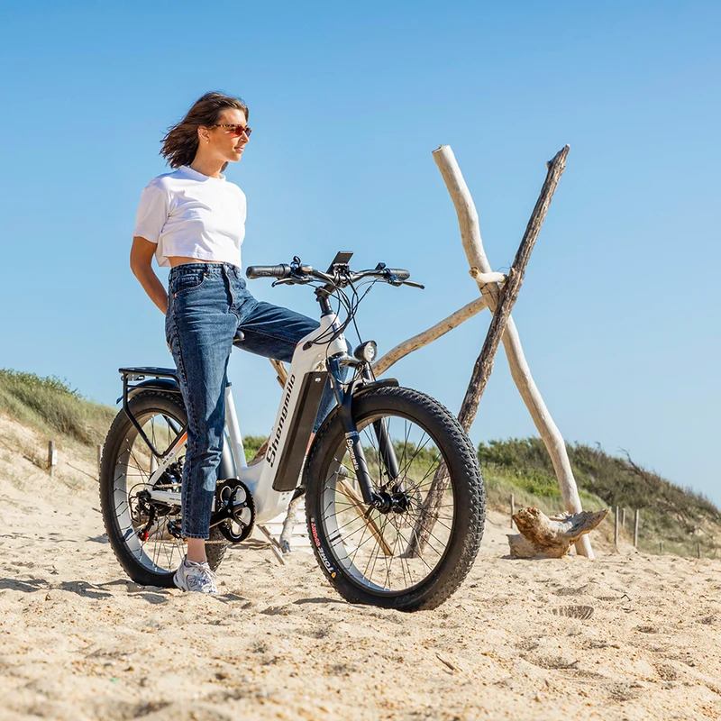 Shengmilo MX06 Step Through E-bike 48V 17.5AH SAMSUNG batterie 90KM