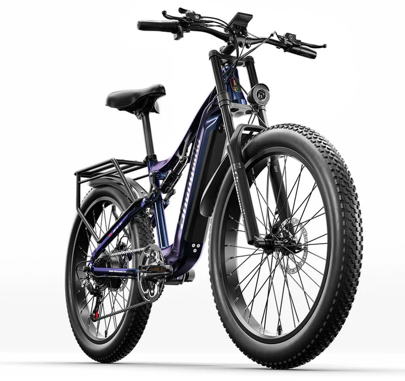 2023 Nouveau vélo de montagne électrique tout suspendu Shengmilo MX03 × 2 EBIKES COMBO