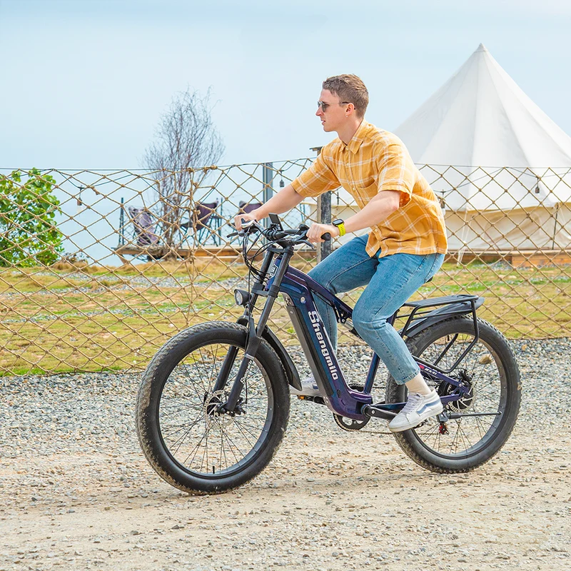 Vélo électrique tout suspendu Shengmilo MX03 48V 17.5AH 90KM