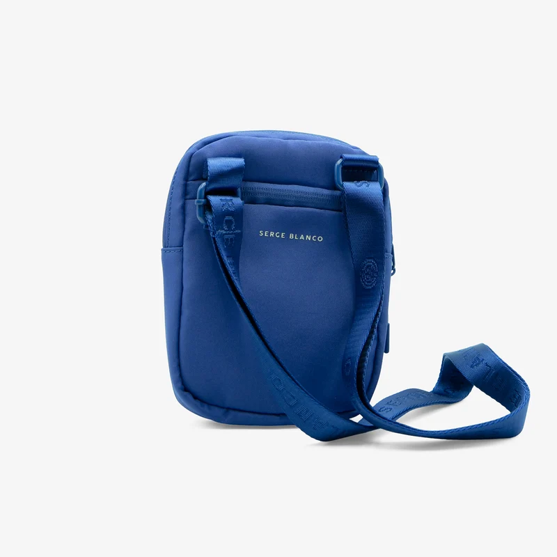 Sacoche Popbag Cross Body bleu sashiko