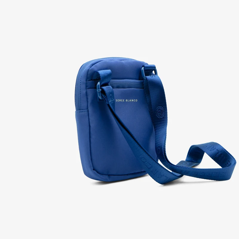 Sacoche Popbag Cross Body bleu sashiko