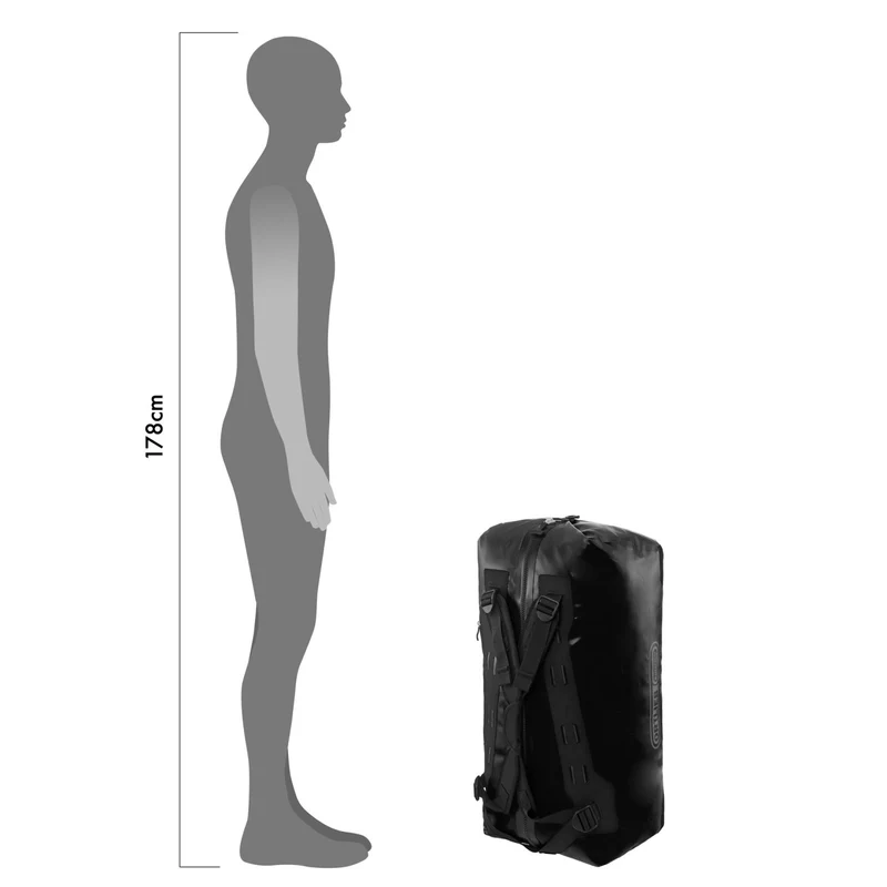 Ortlieb Duffle 85L waterproof travel bag and backpack