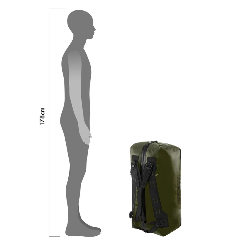 Ortlieb Duffle 85L waterproof travel bag and backpack