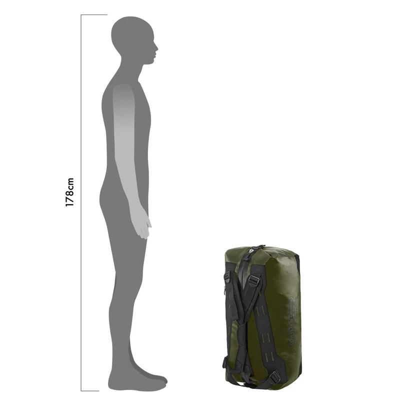 Ortlieb Duffle 60L waterproof travel bag and backpack