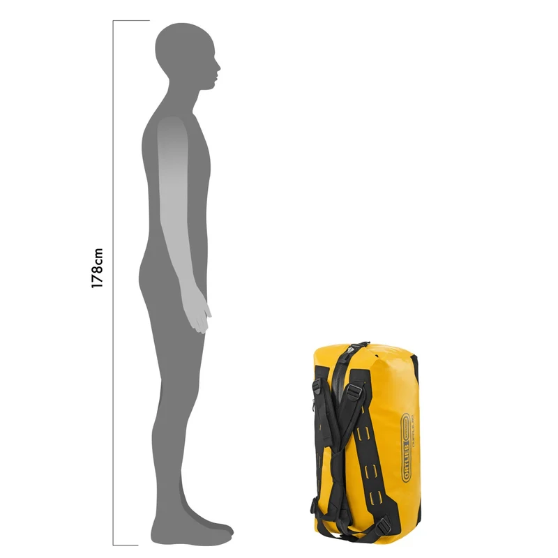 Ortlieb Duffle 60L waterproof travel bag and backpack