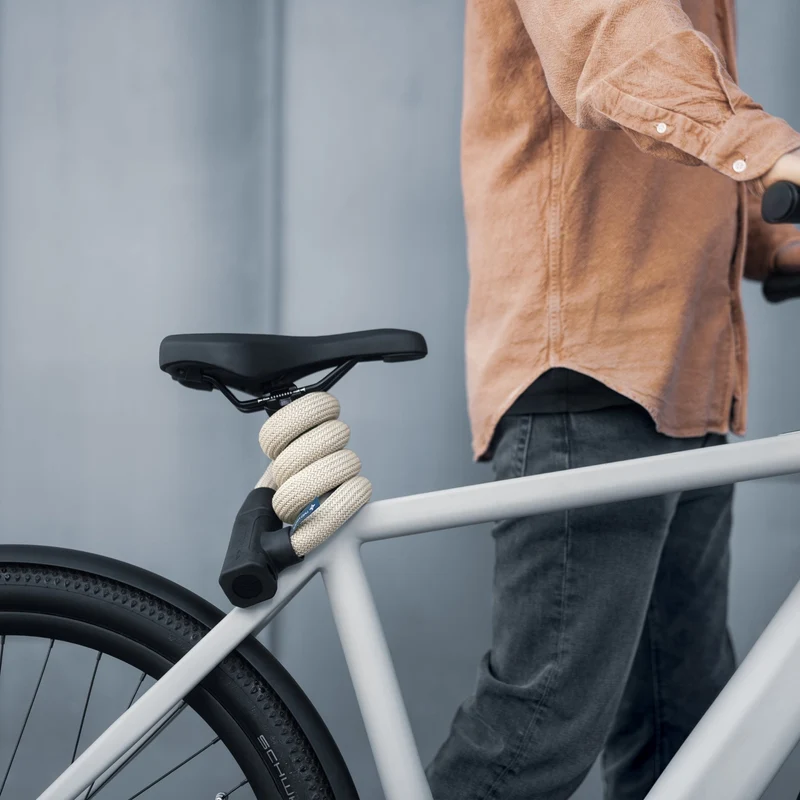 TMD Chain Lock keyless smart bike lock with alarm
