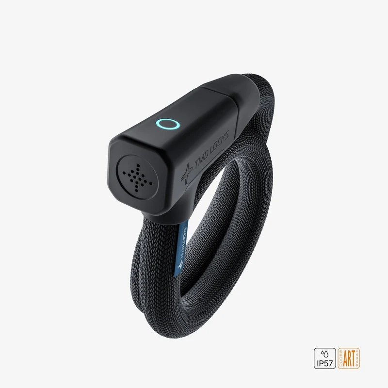 TMD Chain Lock keyless smart bike lock with alarm