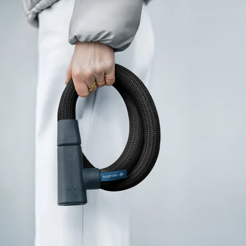 TMD Chain Lock keyless smart bike lock with alarm