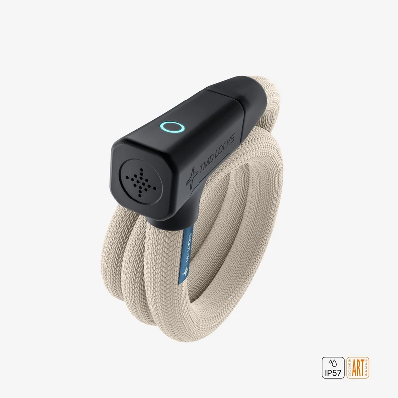 TMD Chain Lock keyless smart bike lock with alarm