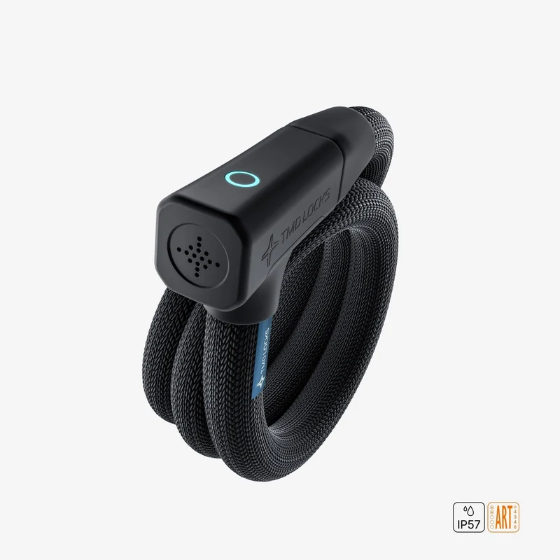 TMD Chain Lock keyless smart bike lock with alarm