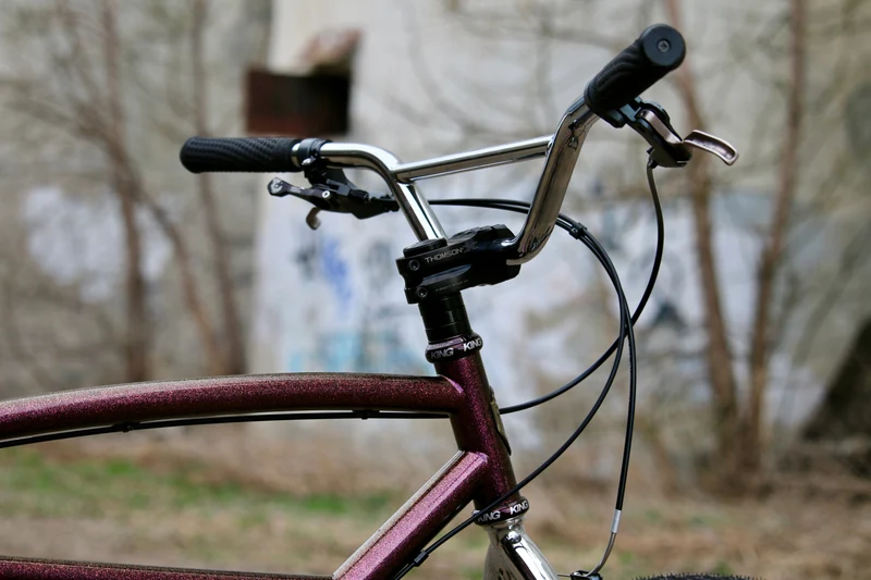 Wilde Moto Cruiser Bar — 830 mm Chromoly Riser, 90 mm Rise