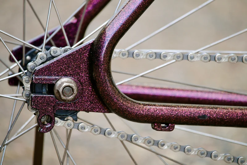 Wilde Moto Cruiser — 26in MTB Frameset, Fork & Bar Bundle, Purple Pizazz