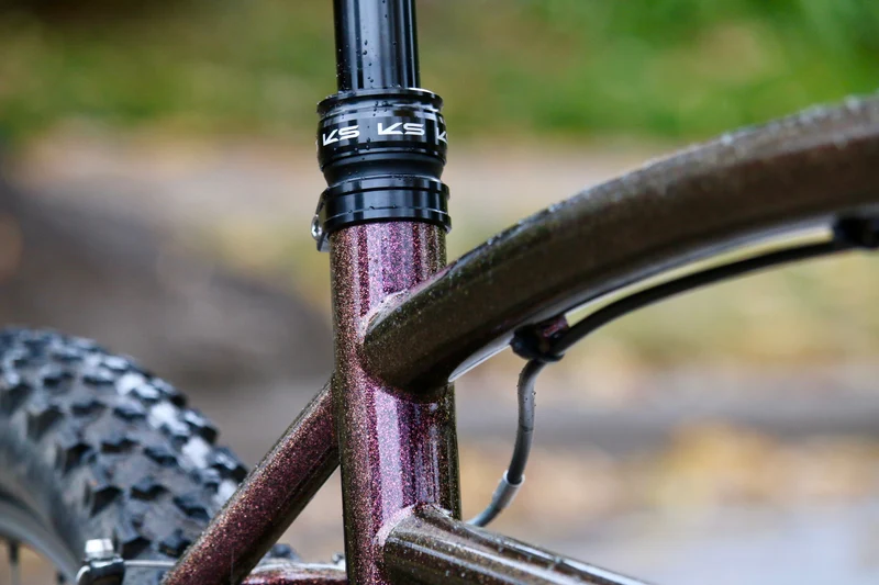 Wilde Moto Cruiser — 26in MTB Frameset, Fork & Bar Bundle, Purple Pizazz