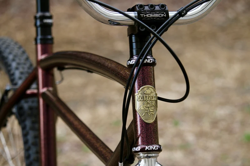 Wilde Moto Cruiser — 26in MTB Frameset, Fork & Bar Bundle, Purple Pizazz