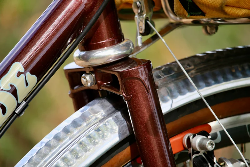 Wilde Spelljammer Frameset — Rim Brake Randonneur, Oxblood