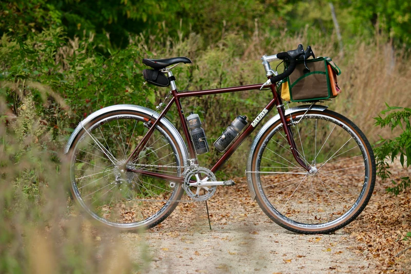 Wilde Spelljammer Frameset — Rim Brake Randonneur, Oxblood