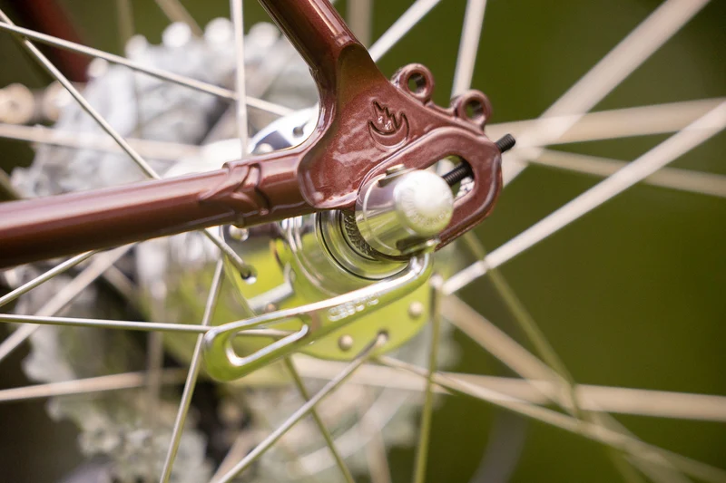 Wilde Spelljammer Frameset — Rim Brake Randonneur, Oxblood