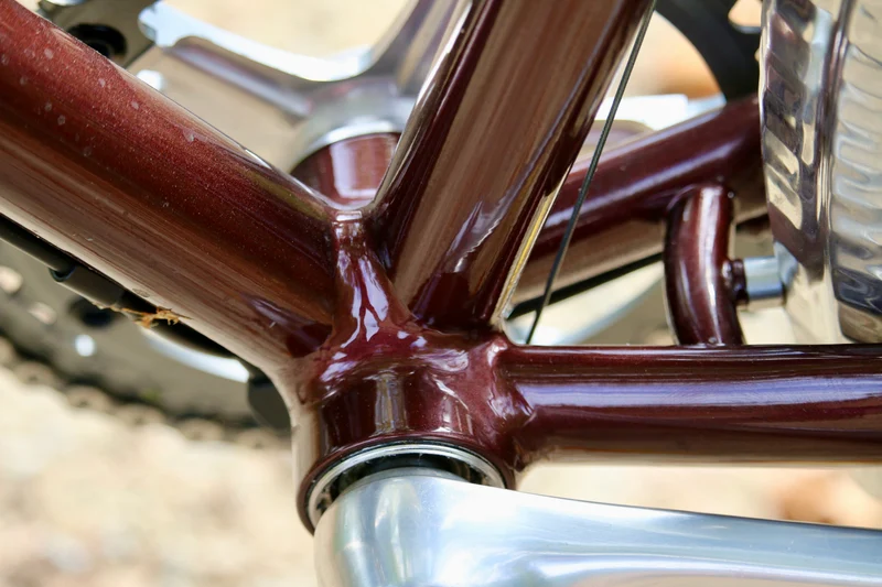 Wilde Spelljammer Frameset — Rim Brake Randonneur, Oxblood