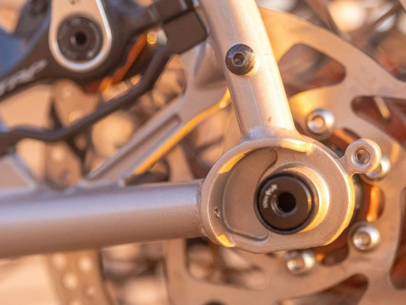 Wilde Supertramp Frameset — Segmented Steel Fork, Dirt Champagne