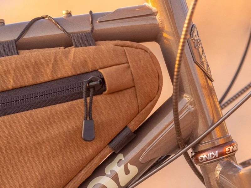 Wilde Supertramp Frameset — Segmented Steel Fork, Dirt Champagne