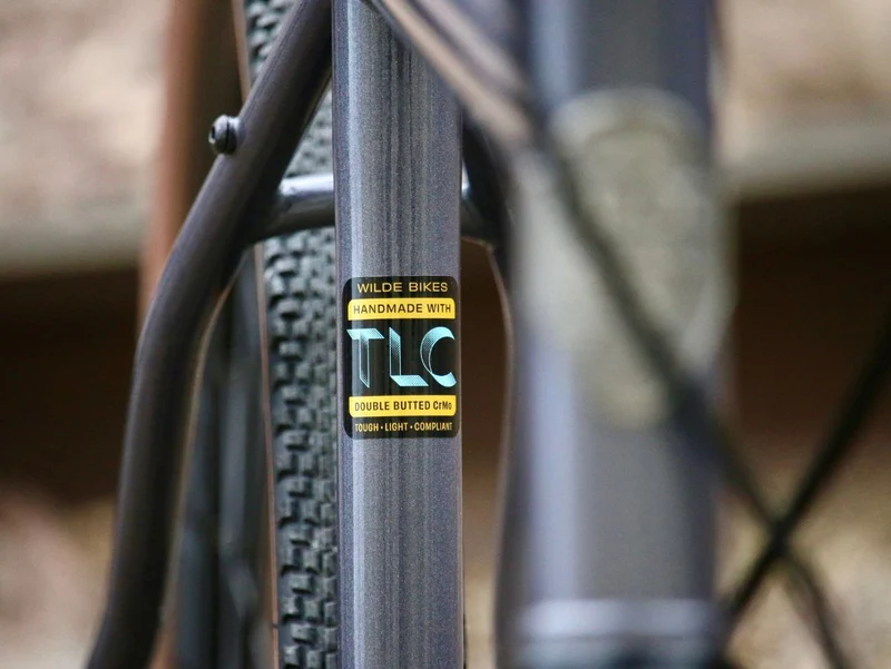 Wilde Rambler SL Frameset — Wayfinder Carbon Fork, Charcoal Disco