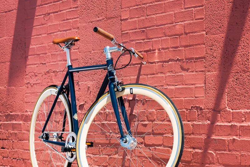 State Bicycle Co. Core-Line Rigby – Navy Blue Fixed Gear / Single Speed Bike