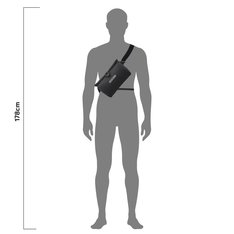 Ortlieb Velo-Sling Flex waterproof handlebar and sling bag