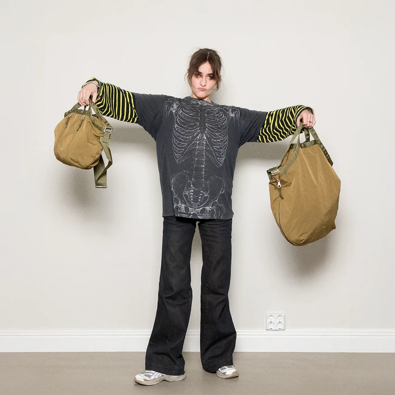 GRID Expandable Tote Bag