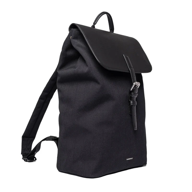 Leather Lid Backpack 14"