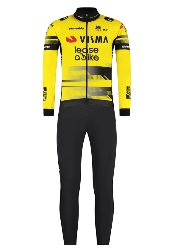 Veste + Cuissard Long Hiver Visma Lease a Bike