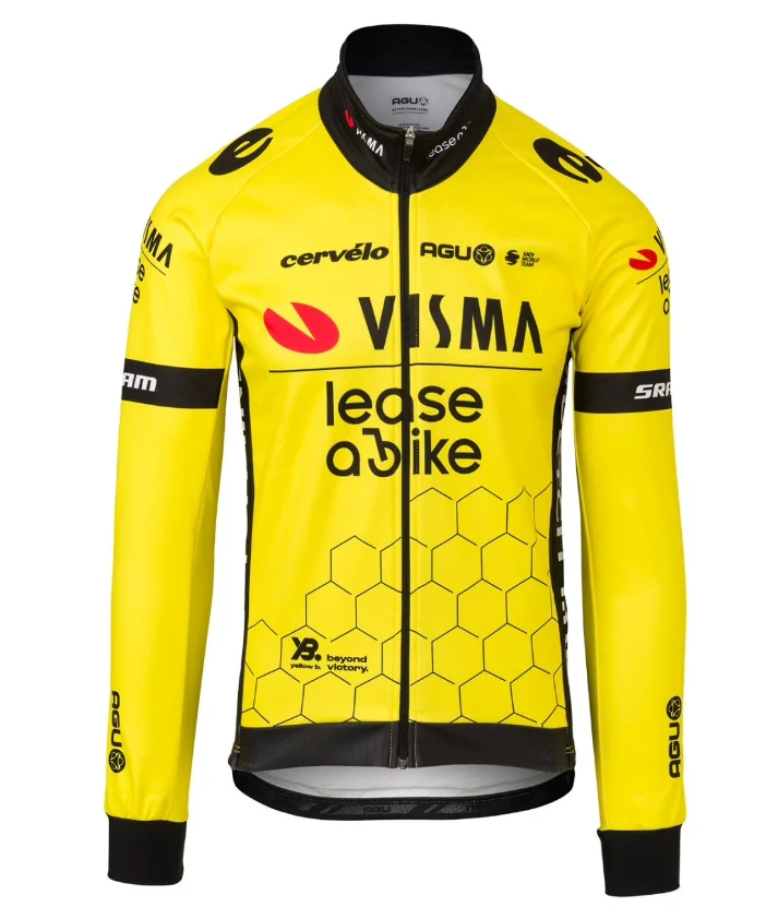 Veste + Cuissard Long Hiver Visma Lease a Bike