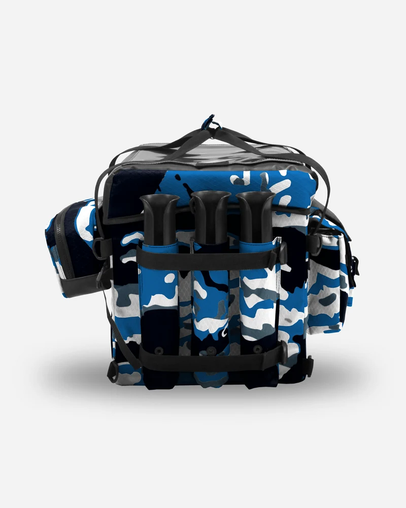 Sac de pêche étanche avec porte-cannes