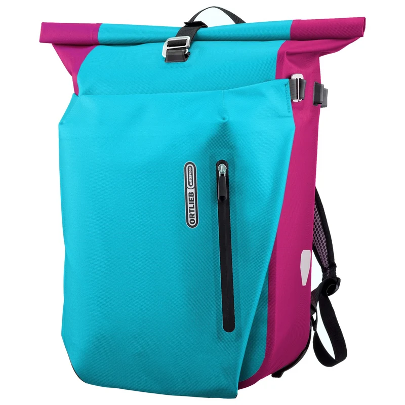 Ortlieb Vario 26L – Convertible Pannier & Backpack – Cyber Blue