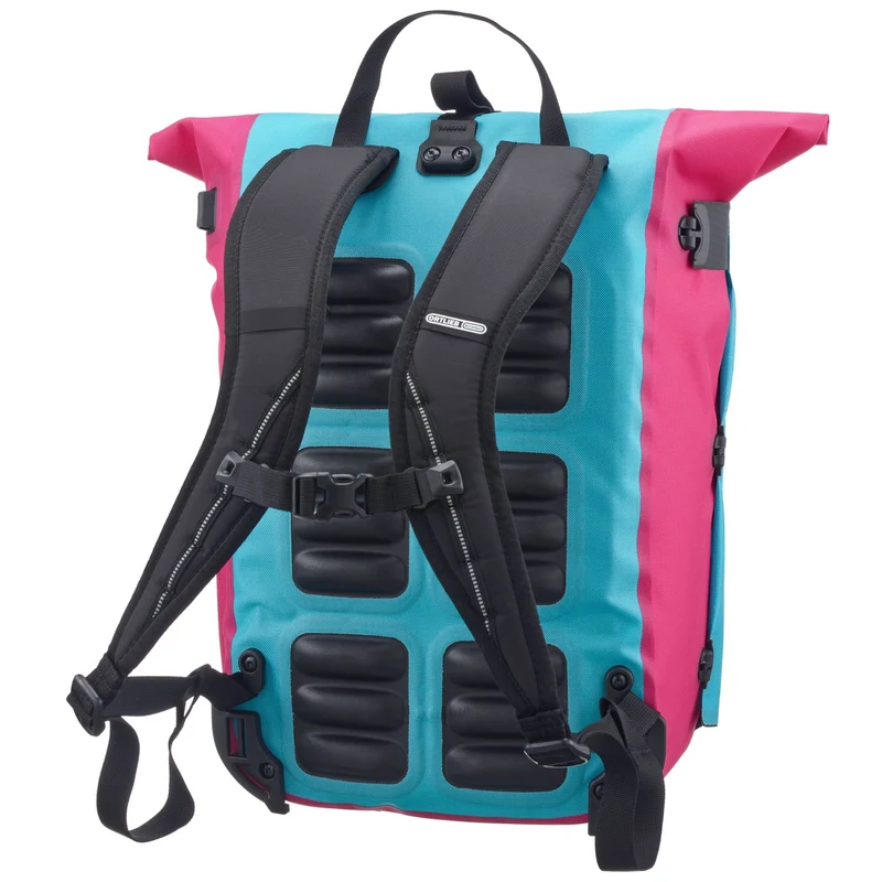 Ortlieb Vario 26L – Convertible Pannier & Backpack – Cyber Blue