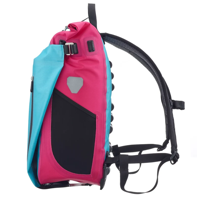 Ortlieb Vario 26L – Convertible Pannier & Backpack – Cyber Blue