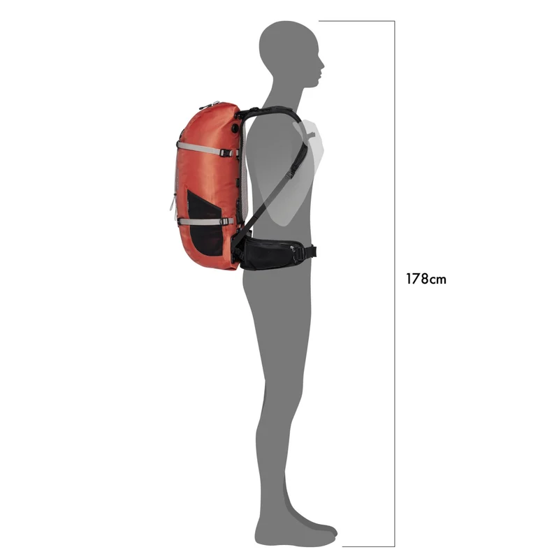 Ortlieb Atrack 25L hiking and cycling backpack