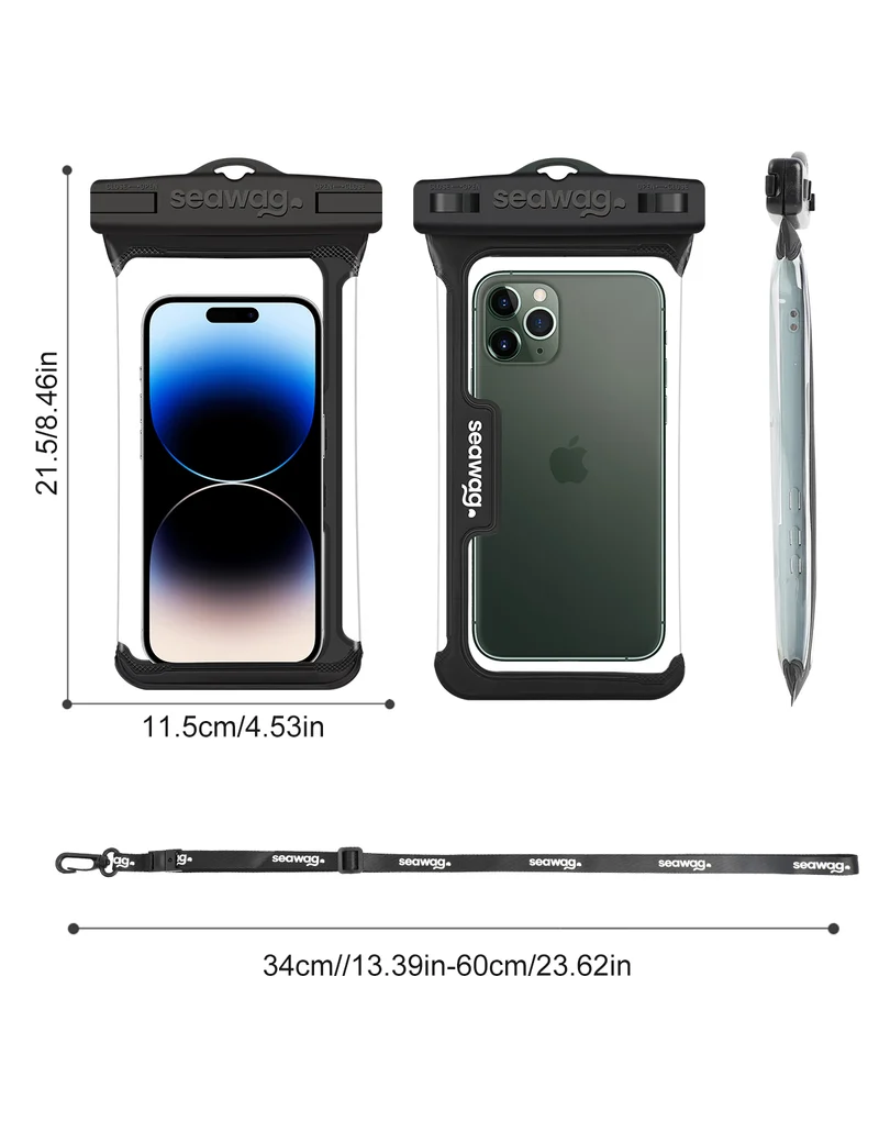 Pochette étanche téléphone 6,9” IPX8 Seawag Flex