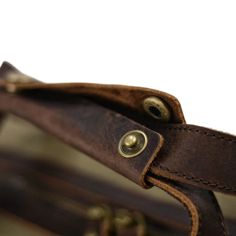 Waxed Canvas Briefcase | ANCHORAGE