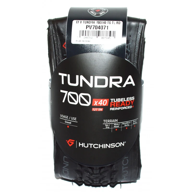 Reinforced Hutchinson Tundra Hardskin Gravel Bike Tire