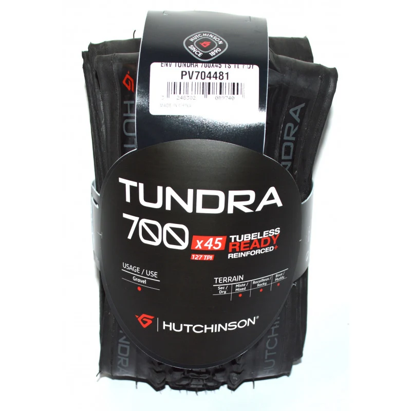 Reinforced Hutchinson Tundra Hardskin Gravel Bike Tire