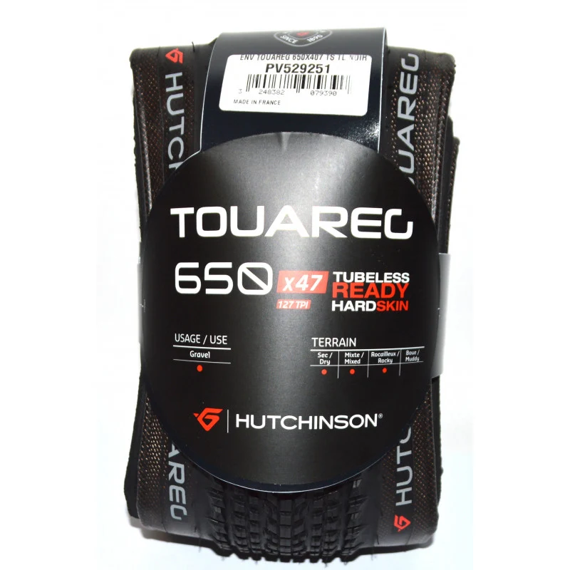 Reinforced tire for Gravel bike Hutchinson Touareg Hardskin