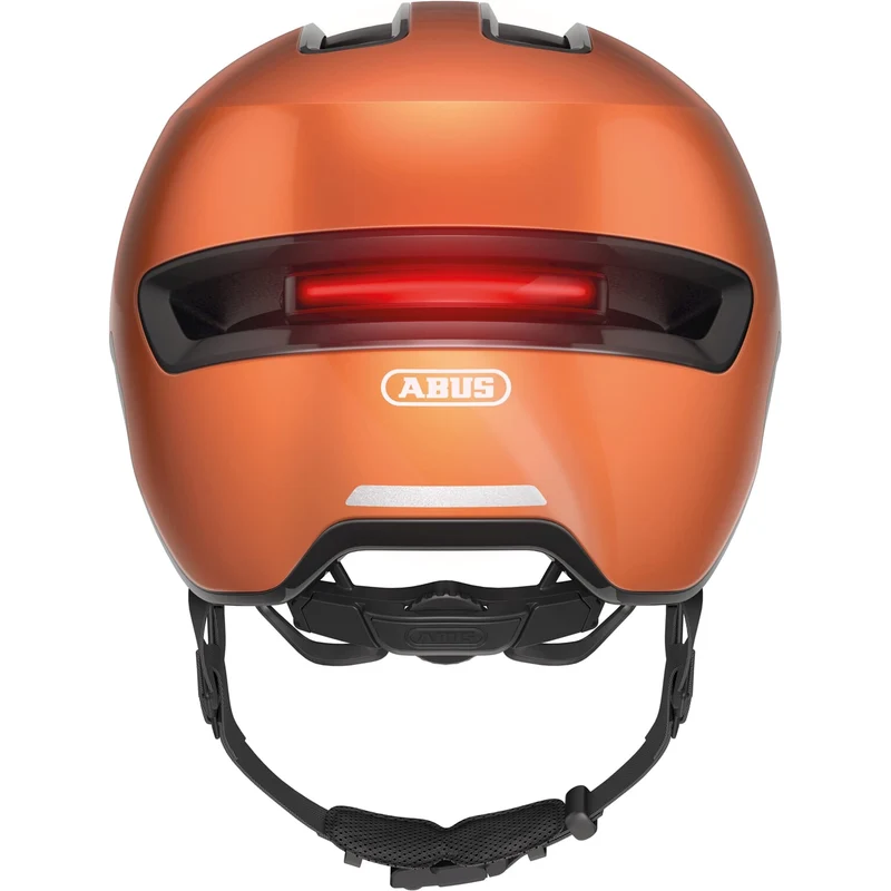 Abus HUD-Y ACE visor urban bike helmet with integrated lighting