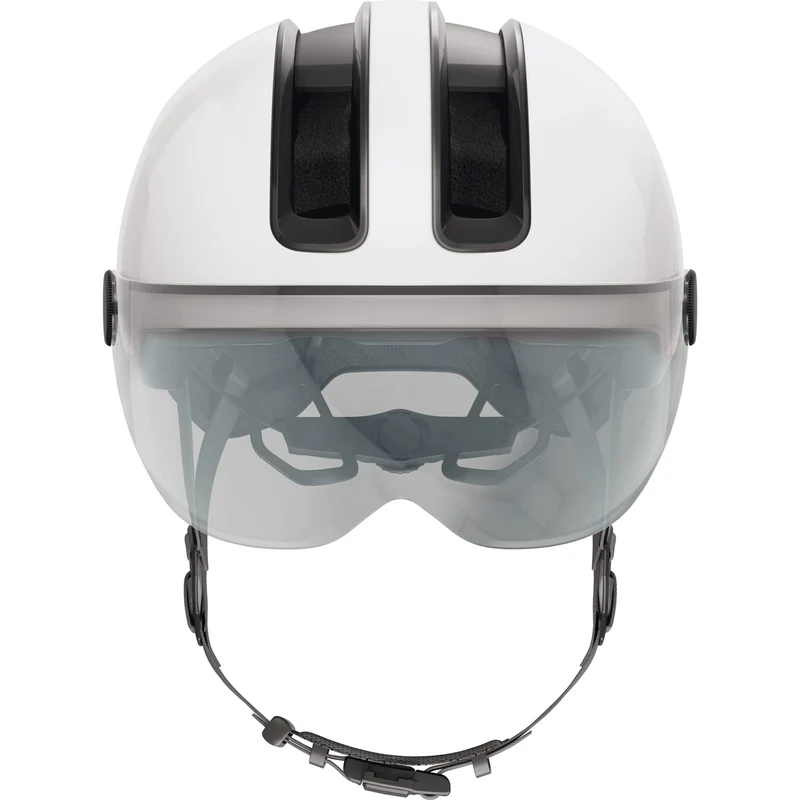 Abus HUD-Y ACE visor urban bike helmet with integrated lighting