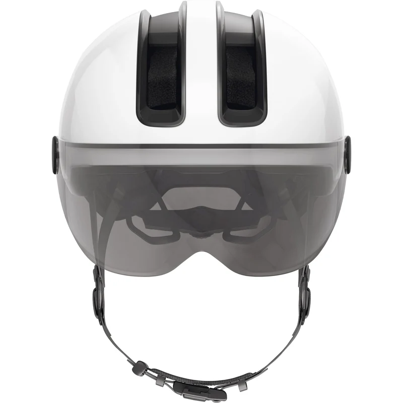 Abus HUD-Y ACE visor urban bike helmet with integrated lighting