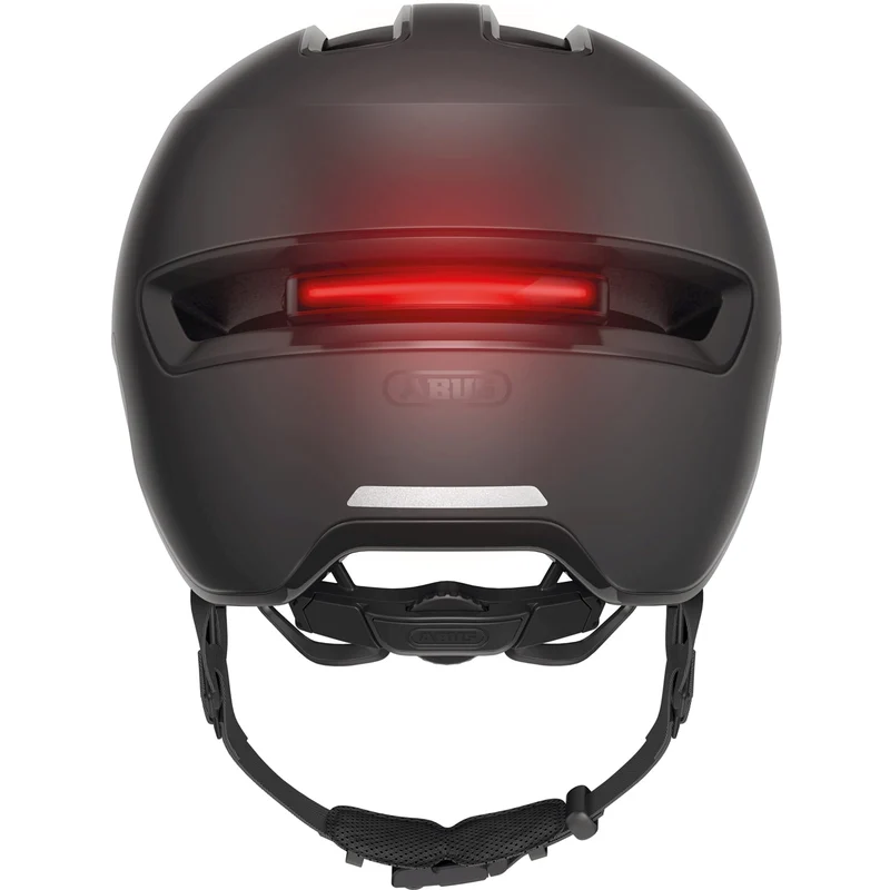 Abus HUD-Y ACE visor urban bike helmet with integrated lighting